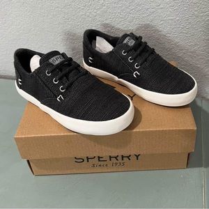 Sperry boat shoe - Brodie Jr in gunmetal size 10m